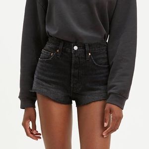 Levi’s 501 grey/washed black Jean Shorts